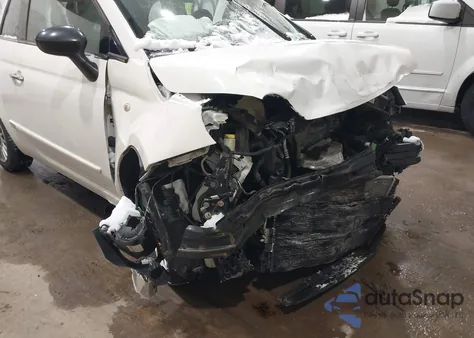 2012 Fiat 500 Lounge from USA, damaged, VIN 3C3CFFCR9CT122814